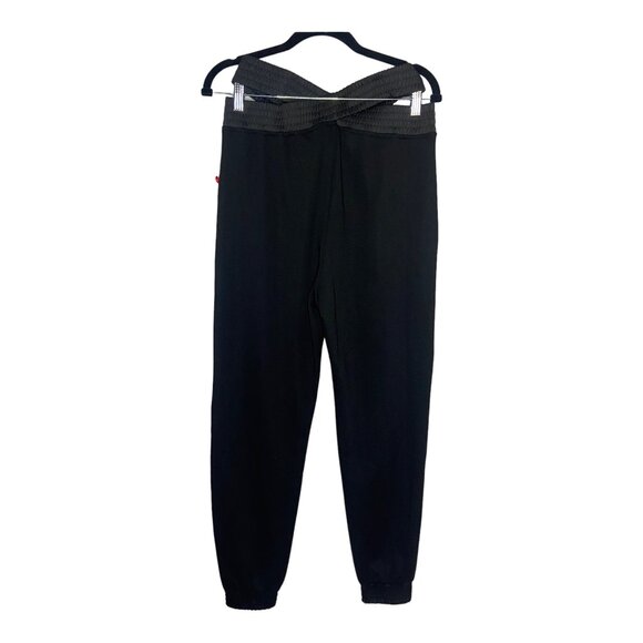 NWT For Love & Lemons Frankie Black Sweatpants-sz Small - Picture 6 of 11
